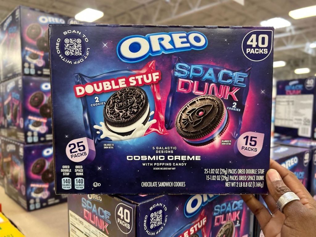 Space Dunk Oreos: New cookies have blue, pink colored creme filling