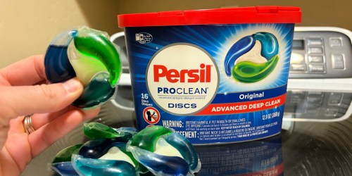 Persil Detergent Discs 16-Count Just $4 Shipped on Amazon (Reg. $10)
