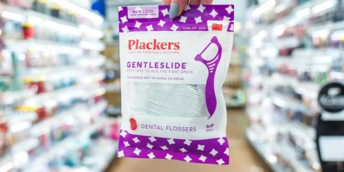 Plackers Dental Flossers 90-Count Bag Only $1.62 Shipped on Amazon