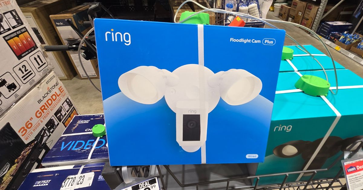 Ring Floodlight Cam Just $99.99 Shipped on Lowes.com (Regularly $180)