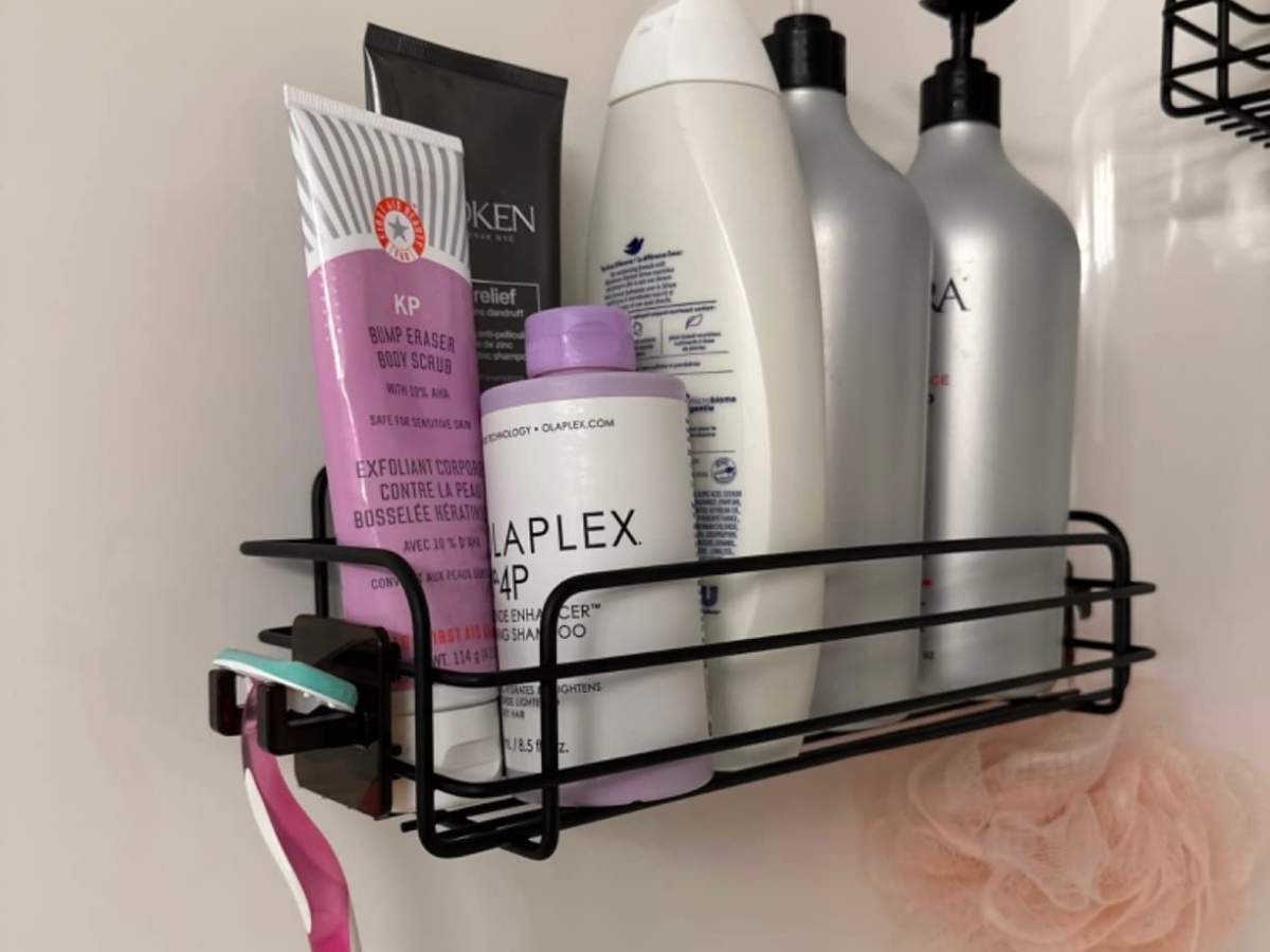 Shower Storage Caddy Shelves 3-Pack Just $10.80 on Amazon (Reg. $22) – Great Reviews!