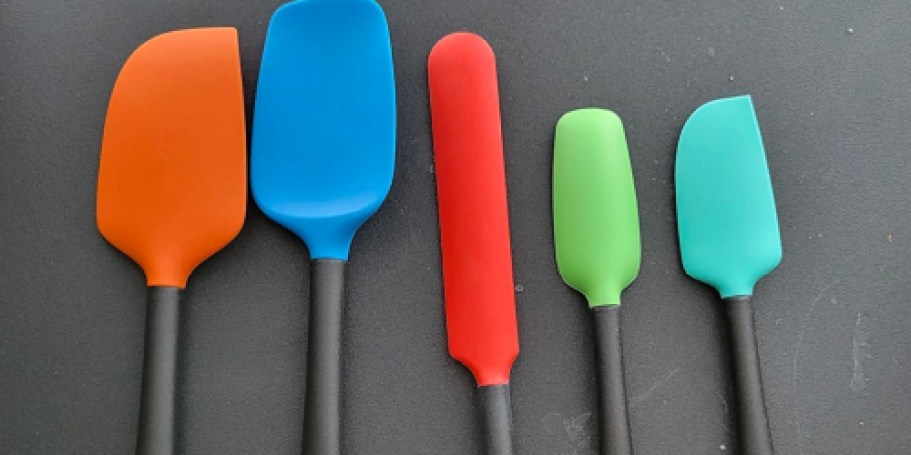 Silicone Spatula 5-Piece Set Only $7.49 on Amazon – Reviewers Rave About These!