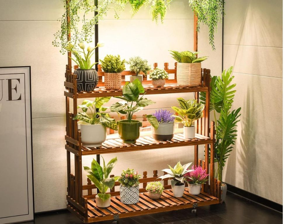 Solatmos Plant Stand with Grow Lights