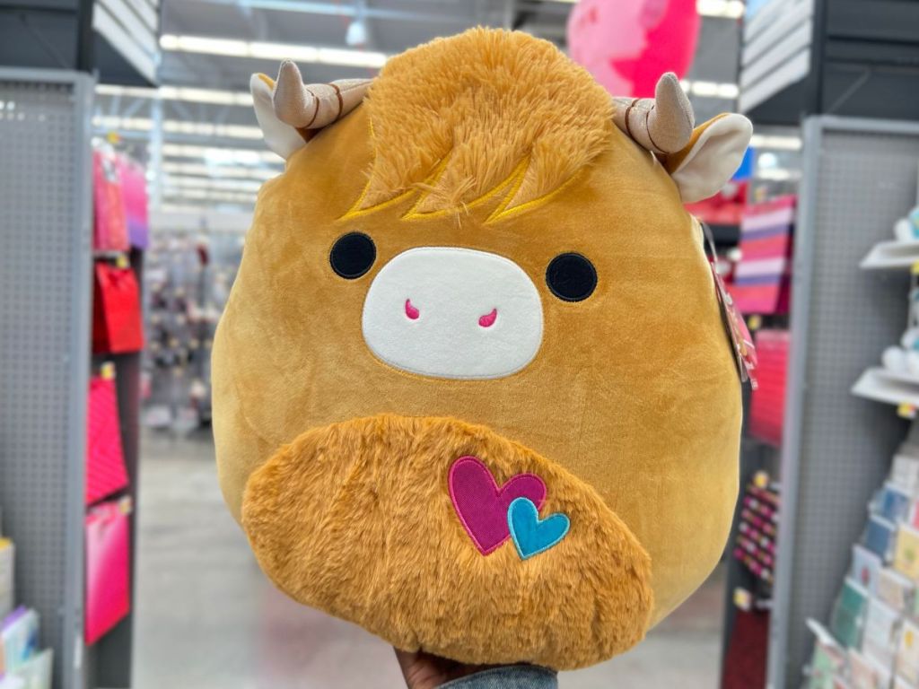 Squishmallows Valentines Wilfred the Highland Cow