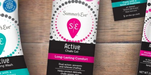 Summer’s Eve Active Chafe Gel Only $4 Shipped on Amazon – Protect Your Thighs This Year!