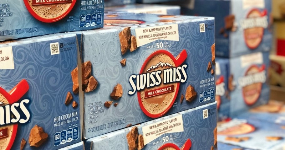 Swiss Miss Hot Chocolate 50-Count Only $7 Shipped on Amazon | Cheaper Than Sam’s Club!