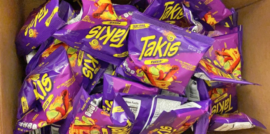 Takis Fuego Chips 40-Count Only $14 Shipped on Amazon