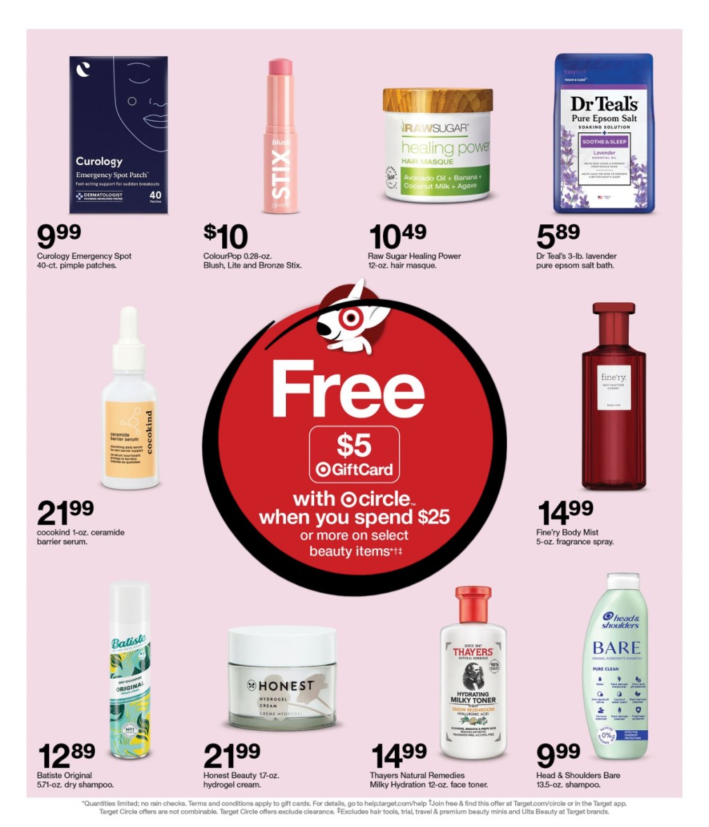 page of Target Ad