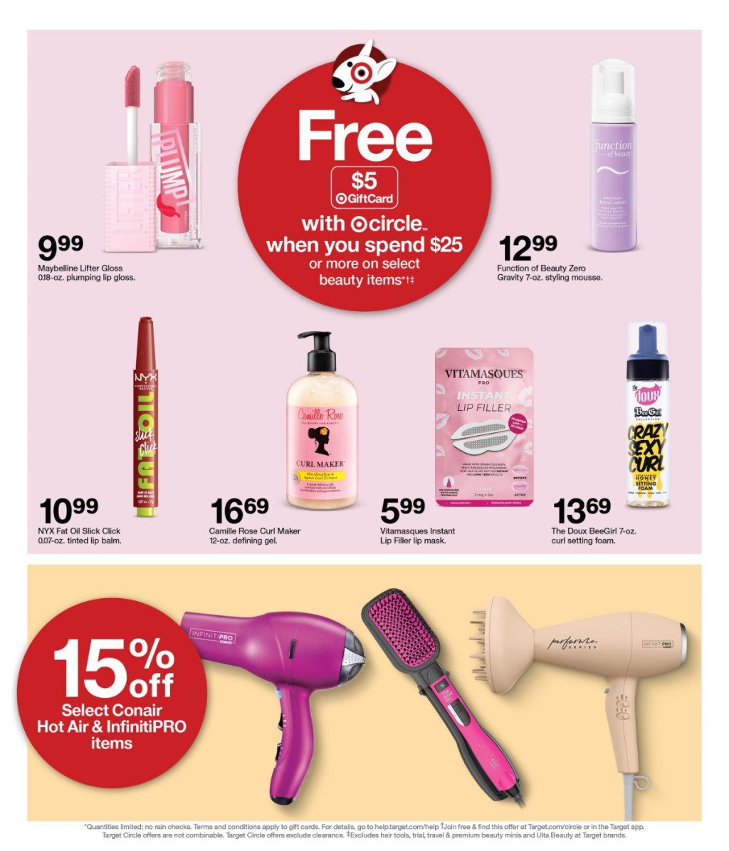 page of Target Ad