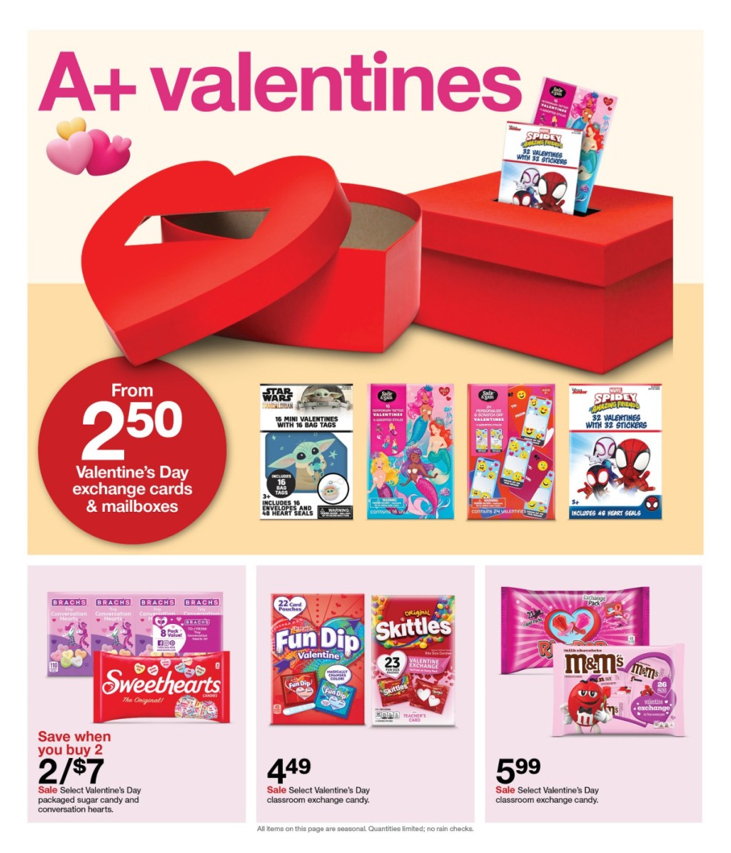 page of Target Ad