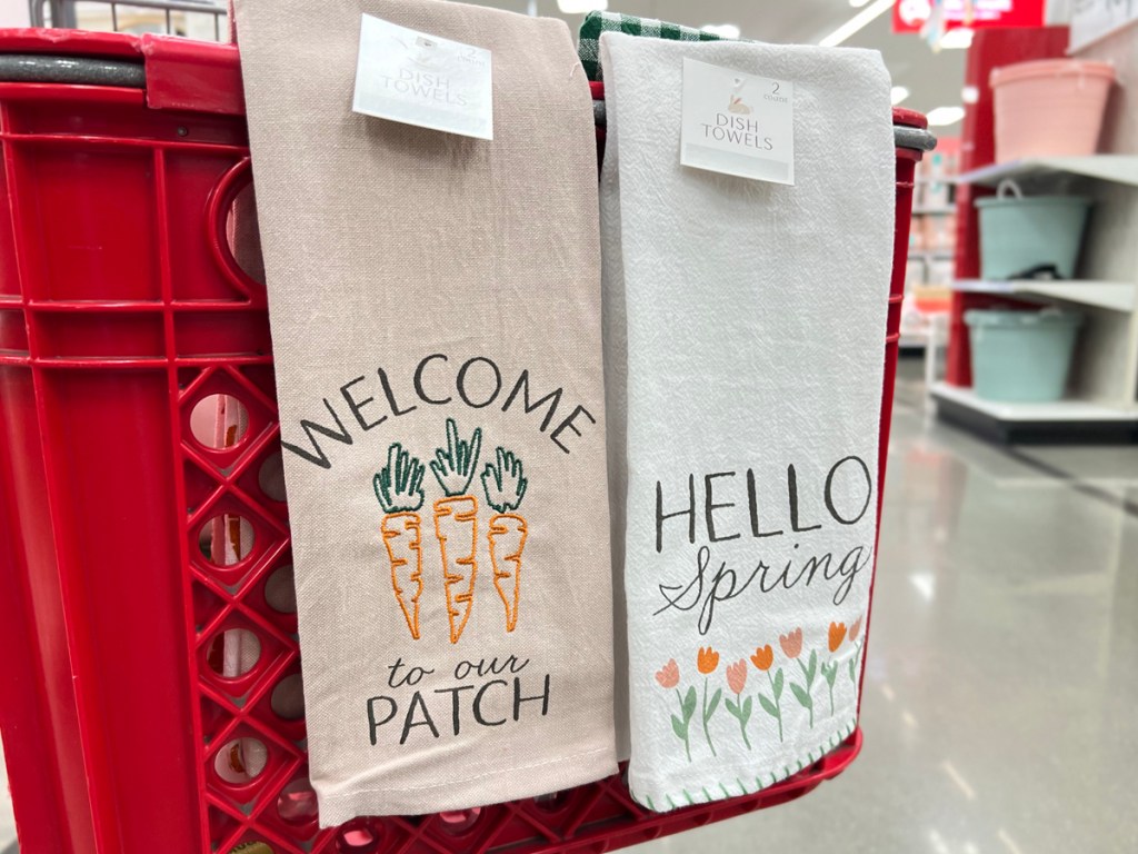 Target Bullseye Playground Dish Towels