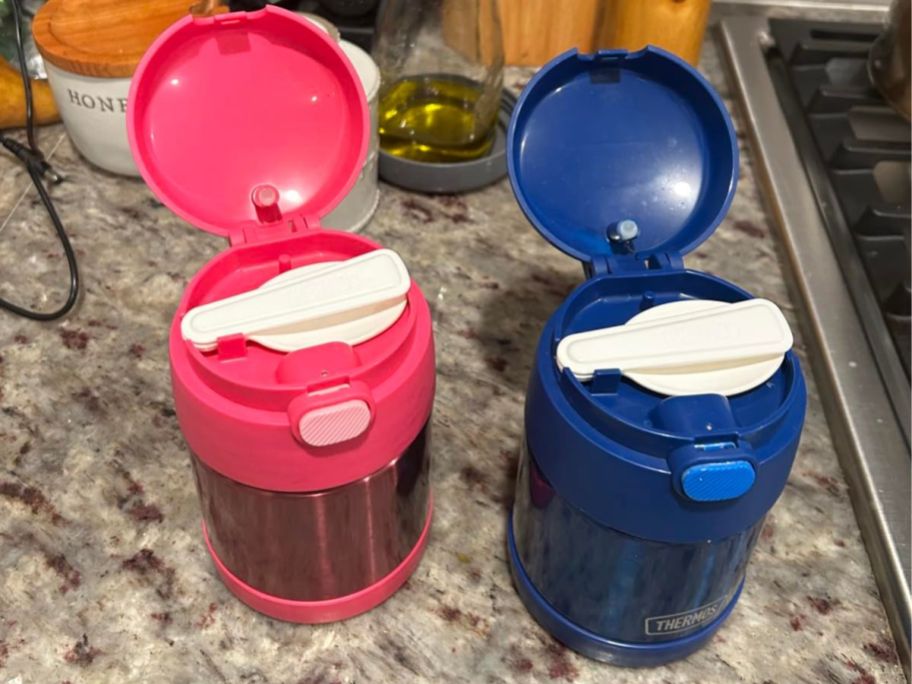 Thermos Funtainers in Pink and Blu