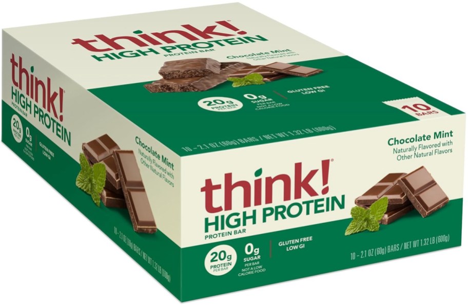 Think High Protein Protein Bars 10-Count