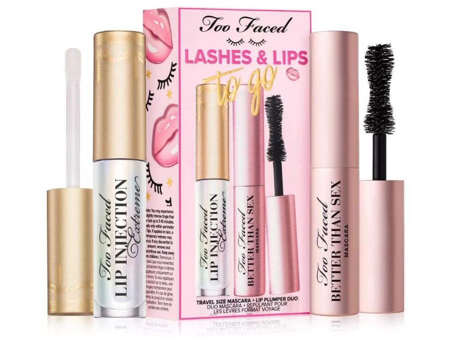 Too Faced 2-Pc. Lashes & Lips To Go Set