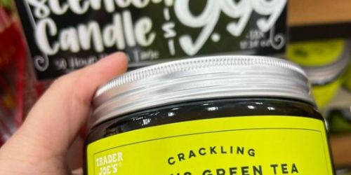 Trader Joe’s Citrus Green Tea Candles: WoodWick Alternative for Just $9.99!