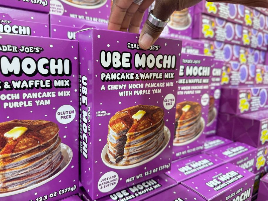 Trader Joe's Ube Mochi Pancake & Waffle Mix