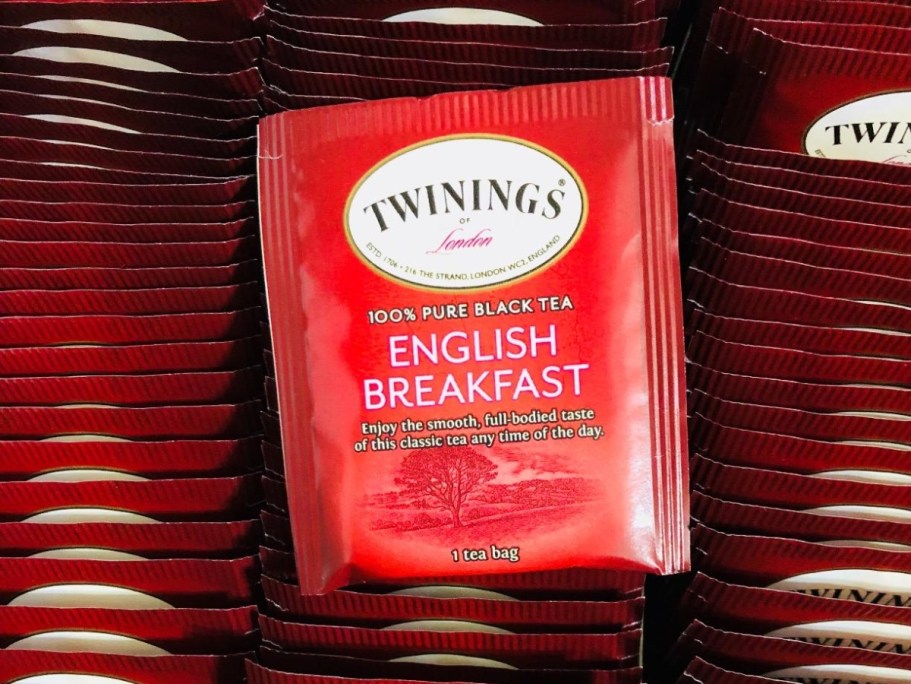 Twinings English Breakfast Tea Bags 100-Count Only $6.50 Shipped on Amazon