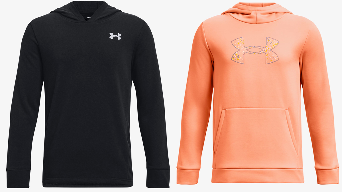 Blaze orange sale hoodie under armour