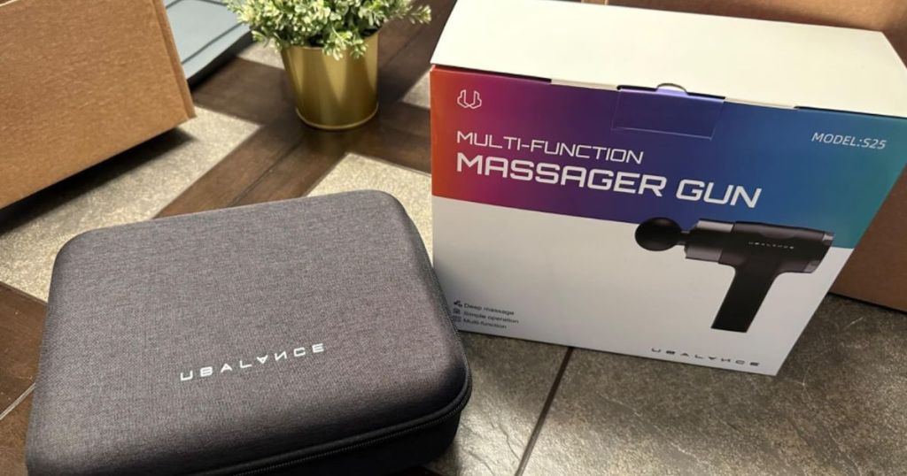 Ubalance Massager Gun with a box
