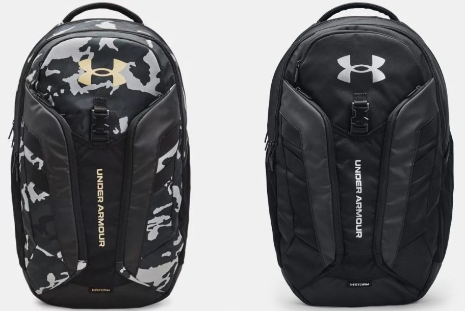 Stock images of 2 Under Armour Hustle Pro Backpacks
