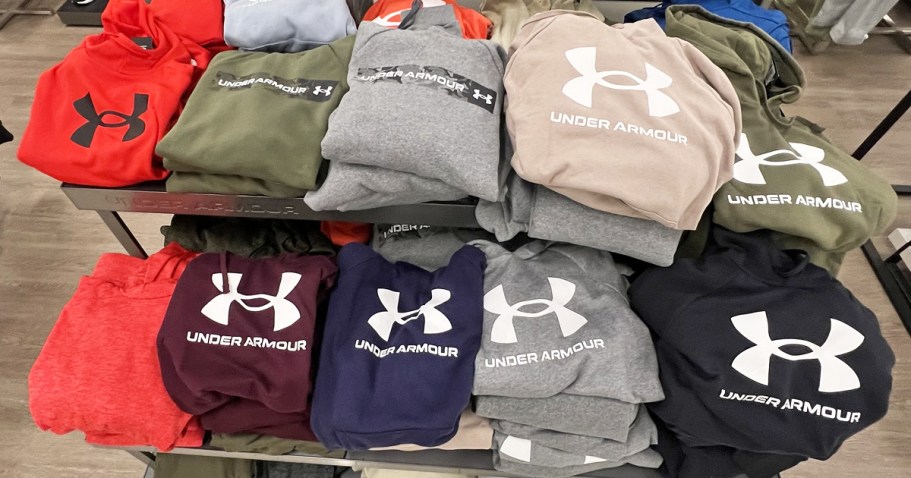 WOW! Under Armour Hoodies from $14.98 Shipped (Regularly $40)