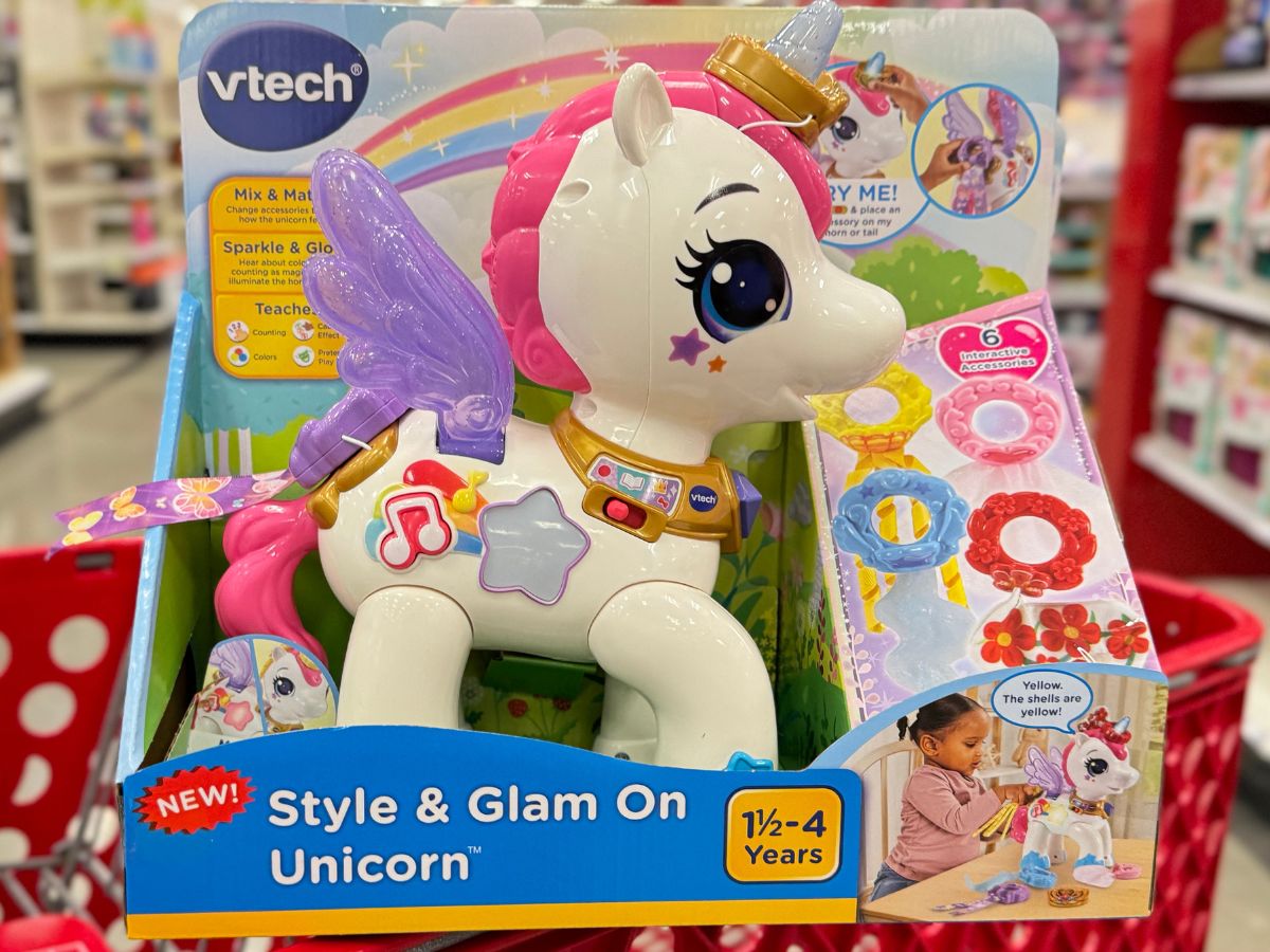 VTech Interactive Style & Glam Unicorn Toy JUST $7.49 on Target.com ...