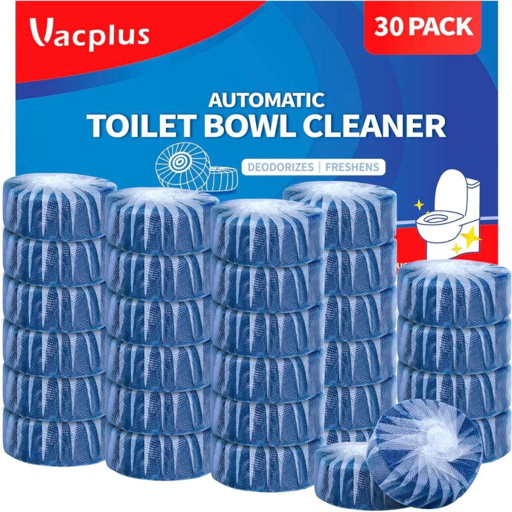 Vacplus Toilet Bowl Cleaner Tablets 12-Pack Only $4.99 Shipped on ...