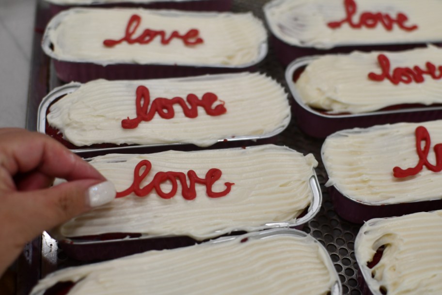 Making Valentine's Day desserts