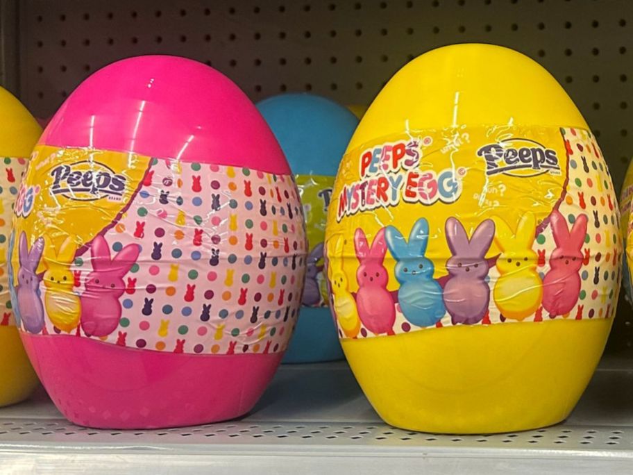 Peeps Surprise Eggs on shelf at Walmart