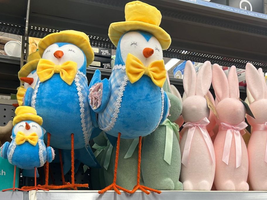 Easter decor on clearance at Walmart