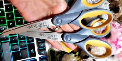 Westcott 8″ All-Purpose Scissors 2-Pack Only $7 on Amazon