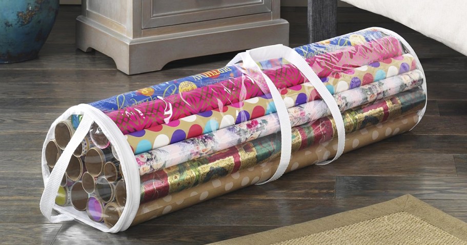 Wrapping Paper Storage Organizer Just $5.99 on Amazon or Target.com (Reg. $10)