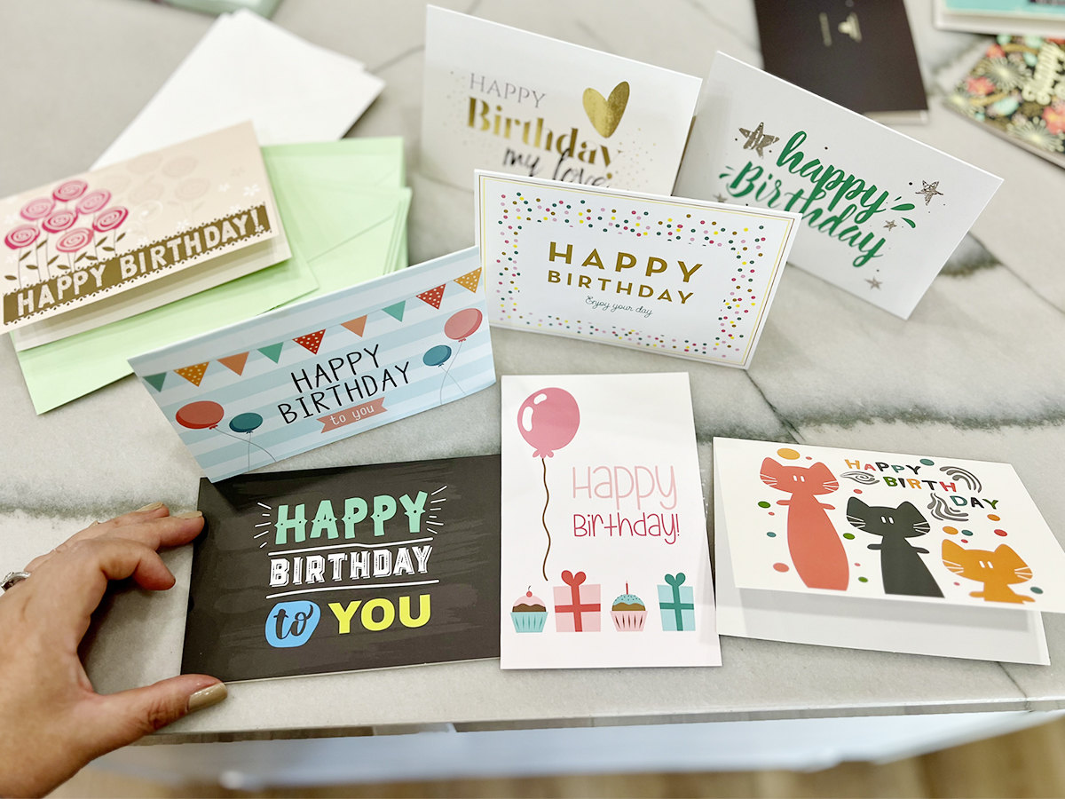 Assorted Birthday Cards 20-Pack Just $6.85 on Amazon (You’ll Always Have the Perfect Card!)