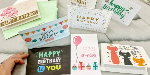 Assorted Birthday Cards 20-Pack Just $6.85 on Amazon (You’ll Always Have the Perfect Card!)