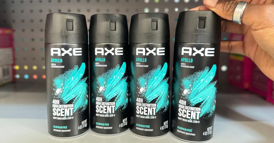 Axe Body Spray 4-Pack Only $11 Shipped on Amazon