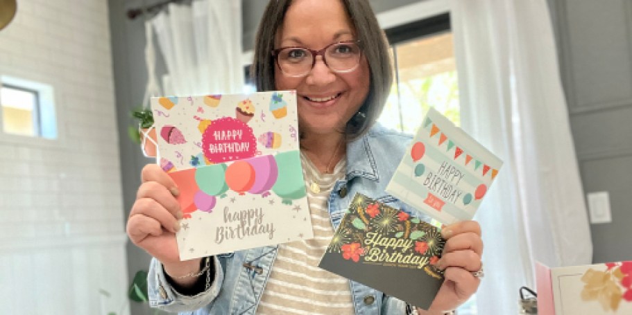 Assorted Birthday Cards 20-Pack Just $5.85 on Amazon