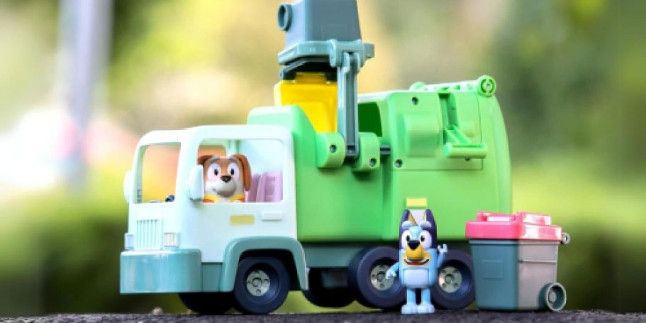 Bluey Garbage Truck Playset Only $9.73 on Walmart.com (Reg. $28) | Includes 2 Figures + Accessories