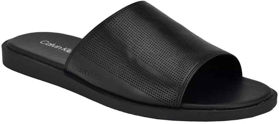 black calvin klein sandal