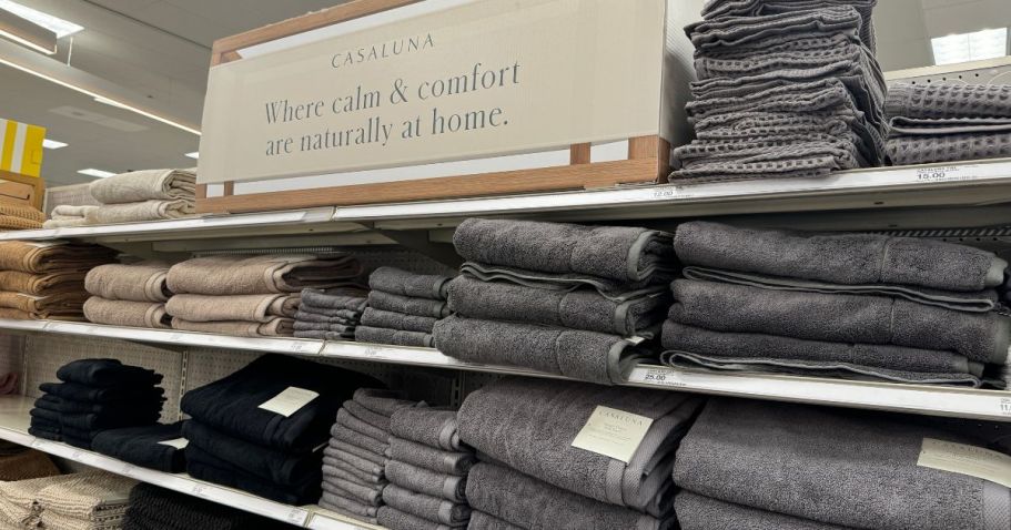 30% Off Casaluna Bath Towels on Target.com (They Feel Like a Spa)