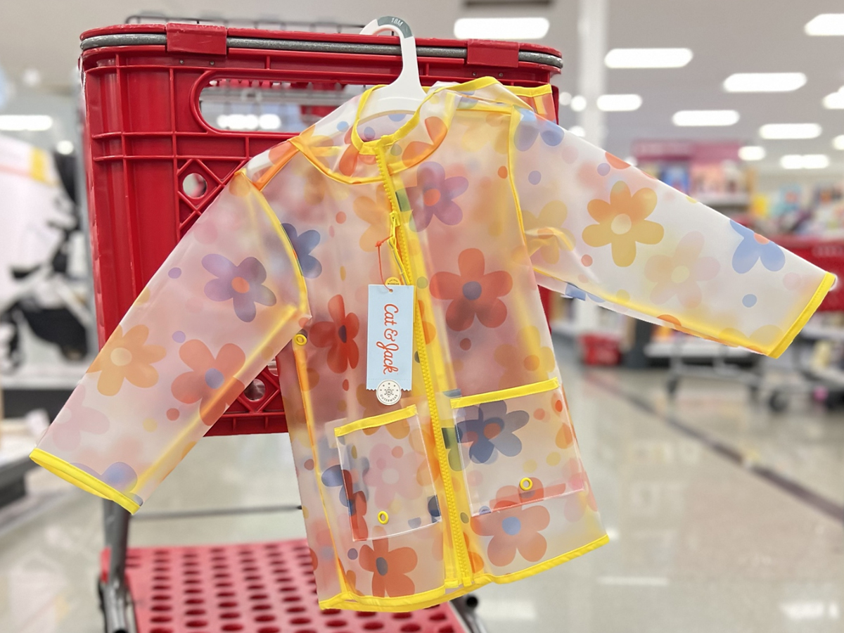 Target on sale kids raincoats