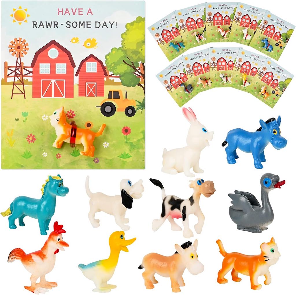 Classroom Valentines Farm Animal 30-Pack ONLY .94 on Amazon + More