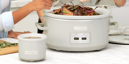 Crockpot Bundle Only $64.99 Shipped on Walmart.com – The Small One is Perfect for Game-Day!