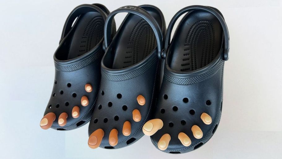 Would You Buy These Hilarious Crocs “Toes” Jibbitz?!