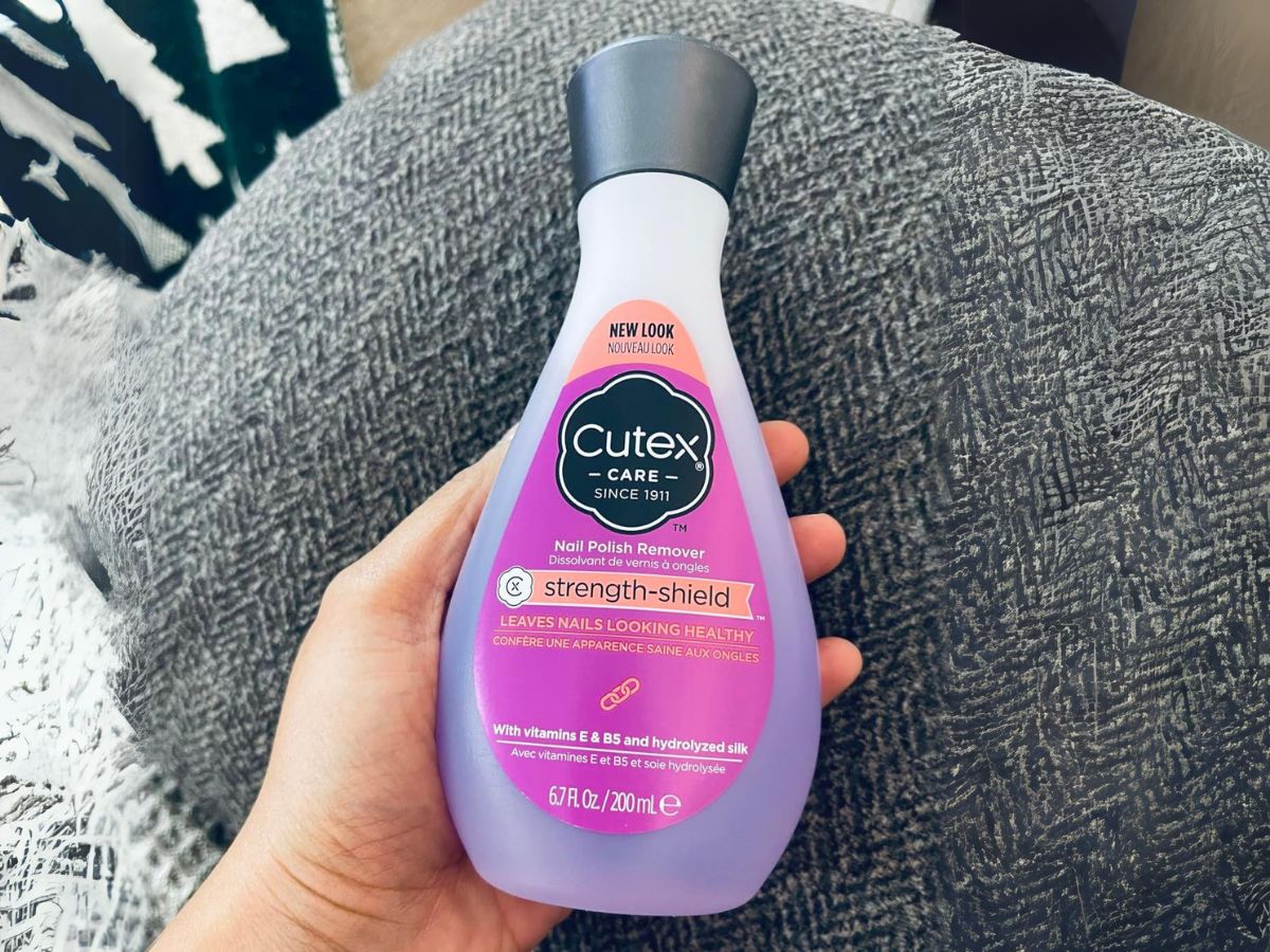 Cutex Strength Shield Nail Polish Remover Bottle Just 1.78 Shipped on