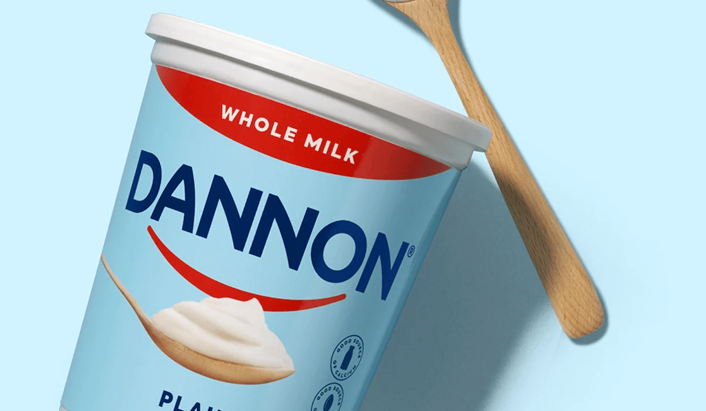 Dannon whole milk yogurt