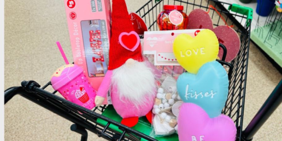 New Dollar Tree Valentine’s Day Decor Just $5 or LESS