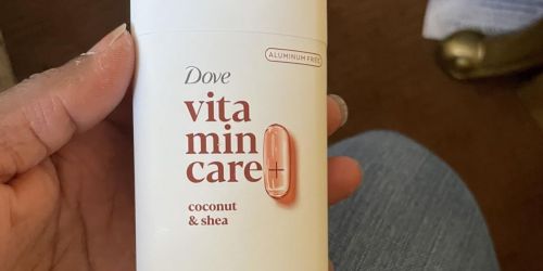 Dove Vitacare Aluminum-Free Deodorant Just 99¢ at Target After Cash Back (Reg. $12)