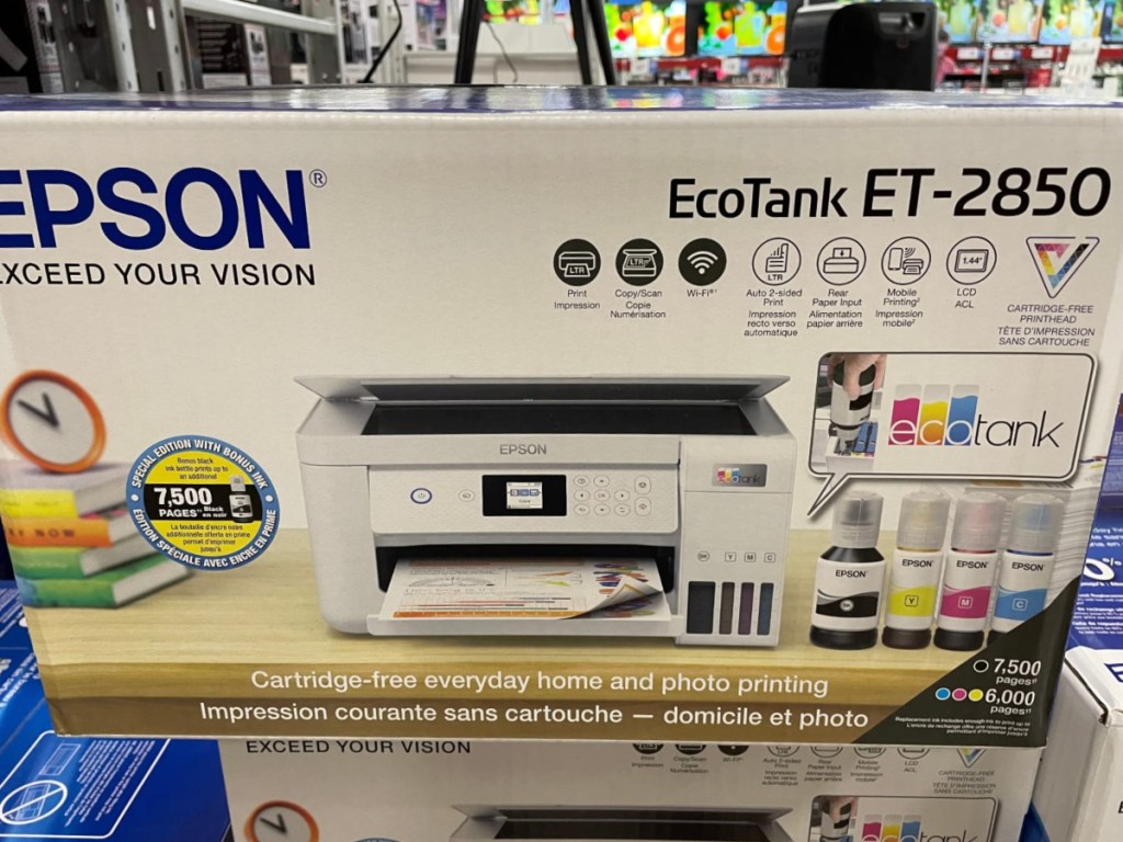 Epson printer in box