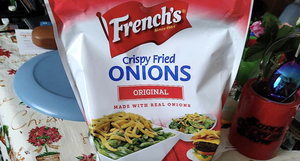 French's Crispy fried onions bag 