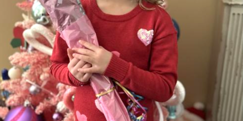 75% Off The Children’s Place Valentine’s Day Clothing | Sweater Dress Only $12.42!